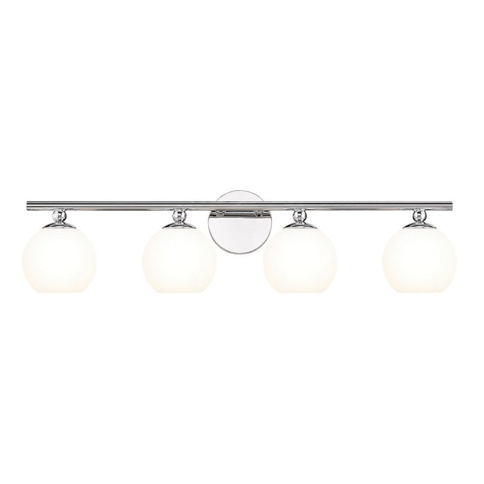 Z-Lite Neoma 4 Light Vanity, Chrome/Opal Etched - 1100-4V-CH