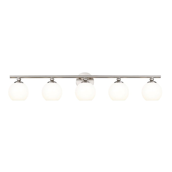 Z-Lite Neoma 5 Light Vanity, Brushed Nickel/Opal Etched - 1100-5V-BN