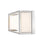 Z-Lite Baden 1 Light Wall Sconces, Frosted White