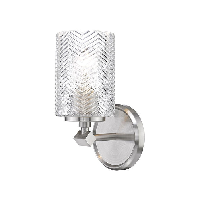 Z-Lite Dover Street 1 Light 9.5" Sconce, Clear