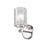 Z-Lite Dover Street 1 Light 9.5" Sconce, Polished Nickel, Clear - 1934-1S-PN