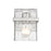 Z-Lite Bennington 1 Light Wall Sconce, Clear