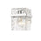 Z-Lite Bennington 1 Light Wall Sconce, Clear