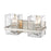 Z-Lite Bennington 2 Light Vanity, Clear