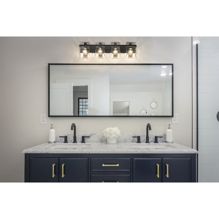 Z-Lite Bennington 4 Light Vanity, Clear