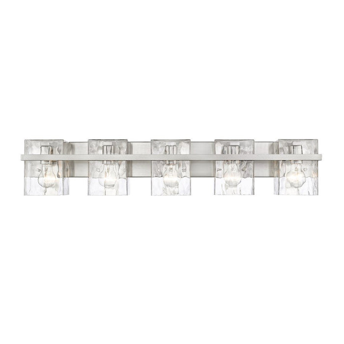 Z-Lite Bennington 5 Light Vanity, Clear