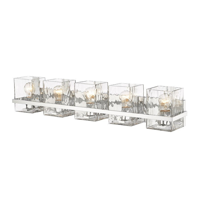 Z-Lite Bennington 5 Light Vanity, Clear