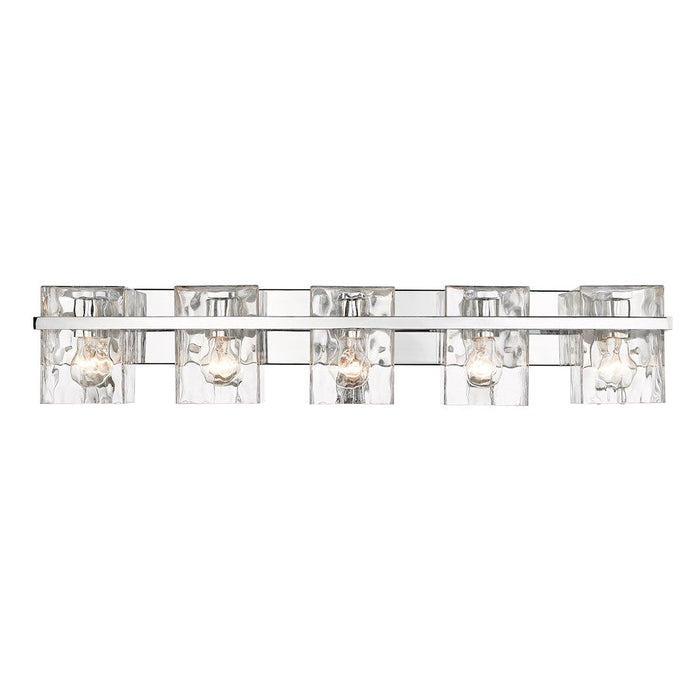 Z-Lite Bennington 5 Light Vanity, Clear