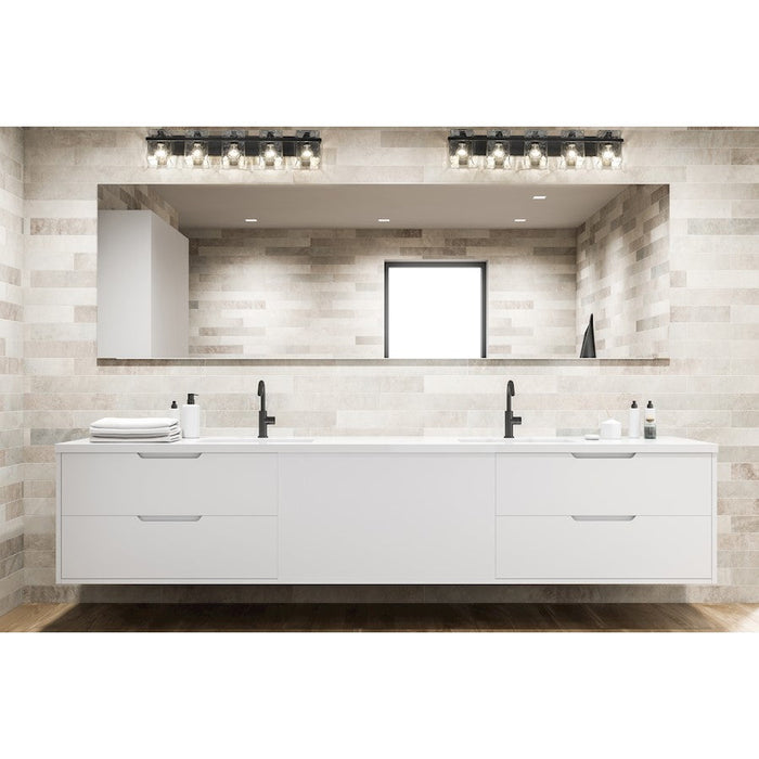 Z-Lite Bennington 5 Light Vanity, Clear