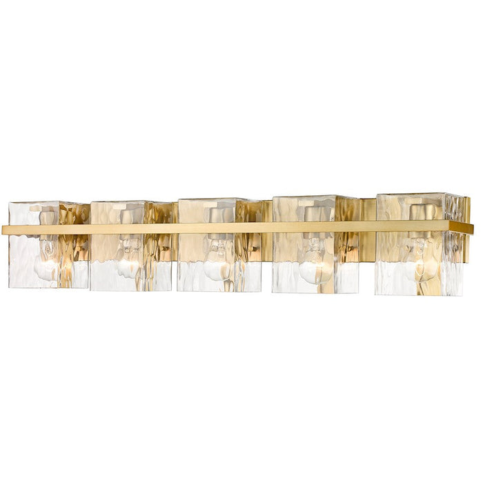 Z-Lite Bennington 5 Light Vanity, Clear