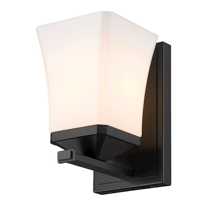 Z-Lite Darcy 1 Light Wall Sconce, Etched Opal