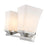 Z-Lite Darcy 2 Light Vanity, Etched Opal