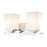 Z-Lite Darcy 2 Light Vanity, Chrome/Etched Opal - 1939-2V-CH