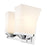 Z-Lite Darcy 2 Light Vanity, Etched Opal