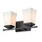 Z-Lite Darcy 2 Light Vanity, Etched Opal