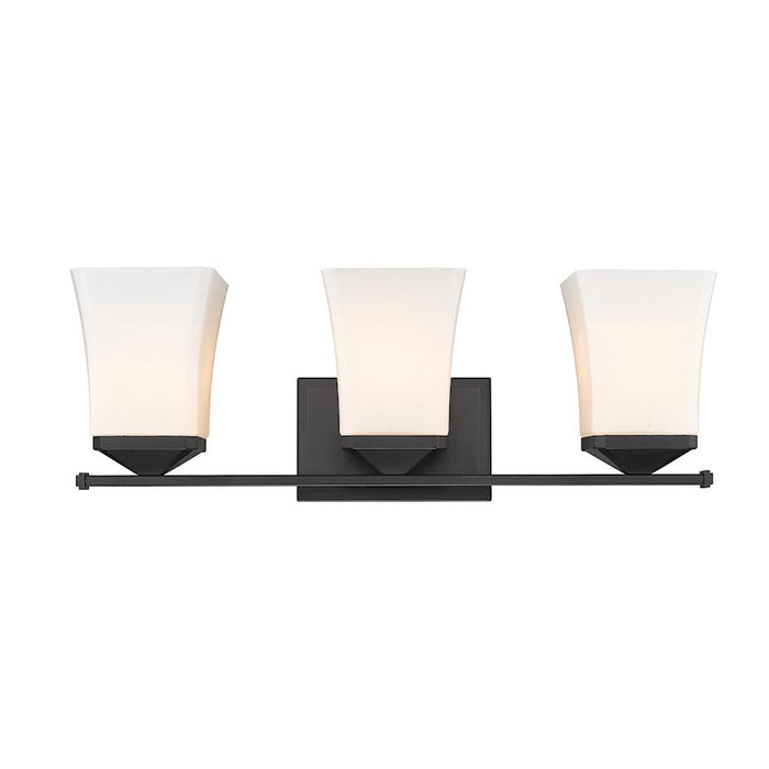 Z-Lite Darcy 3 Light Vanity, Etched Opal