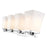 Z-Lite Darcy 4 Light Vanity, Etched Opal