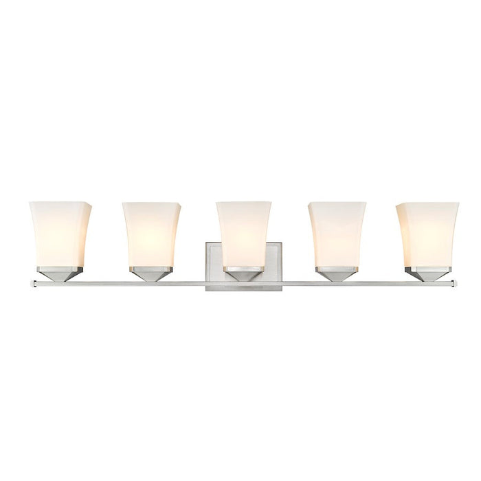 Z-Lite Darcy 5 Light Vanity, Etched Opal