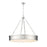 Z-Lite Anders 3 Light 33" Pendant, Polished Nickel/Marbling - 1944P33-PN-LED