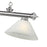 Z-Lite Cordon 3 Light Cone Billiard, White Linen