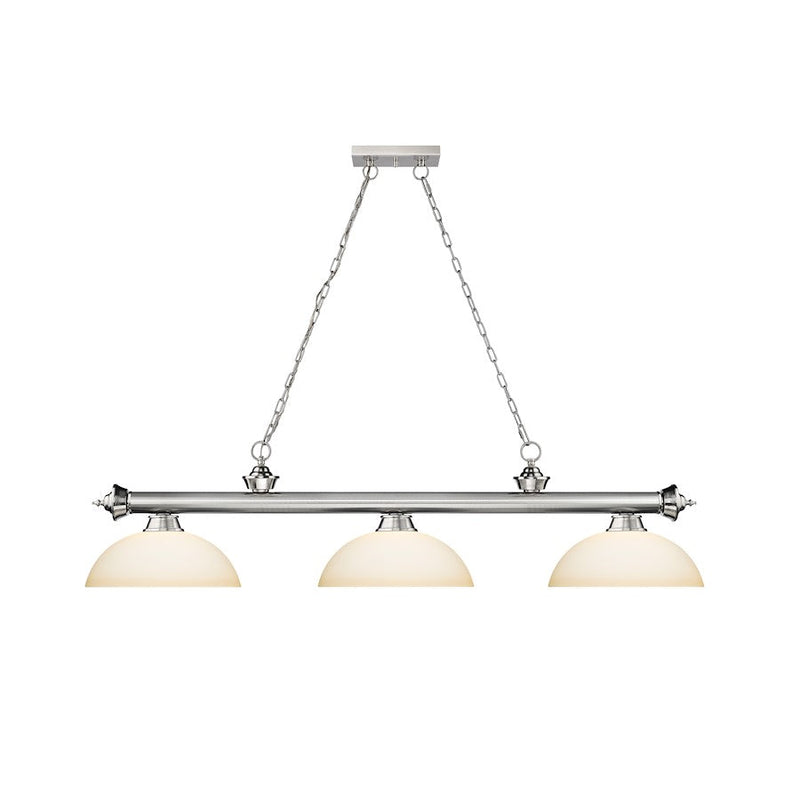 Z-Lite Cordon Round Billiard, Matte Opal