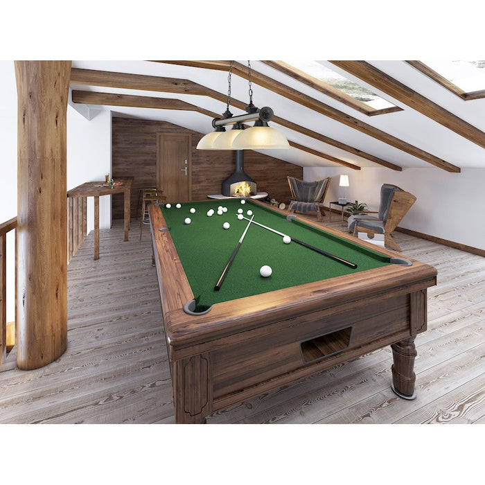 Z-Lite Cordon Round Billiard, White Linen