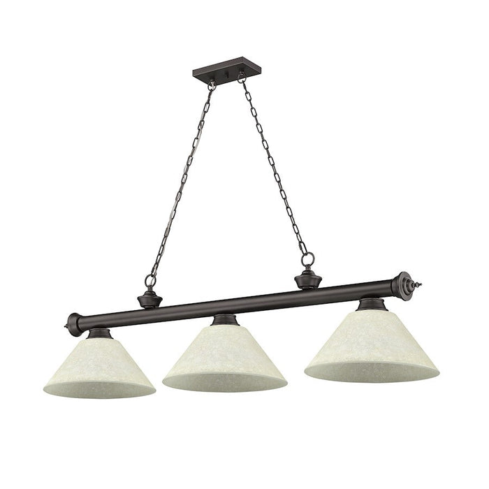 Z-Lite Cordon 3 Light Cone Billiard