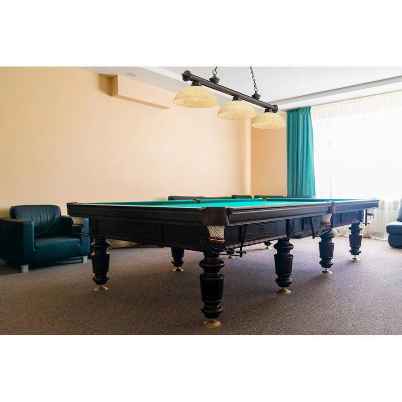 Z-Lite Cordon 3 Light Round Billiard, Bronze/Golden Mottle