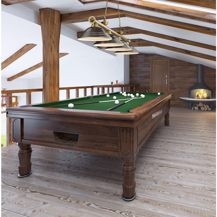 Z-Lite Cordon 58" Billiard, Rubbed Brass