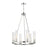 Z-Lite Beau 6 Light Chandelier in Polished Nickel/Clear - 3031-6PN