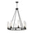 Z-Lite Beau 8 Light Chandelier in Bronze /Clear - 3031-8BRZ