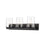 Z-Lite Callista 3 Light Vanity in Matte Black/Clear - 3032-3V-MB