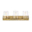 Z-Lite Callista 3 Light Vanity, Rubbed Brass/Clear