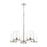 Z-Lite Callista 5 Light Chandelier in Polished Nickel/Clear - 3032-5PN