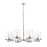 Z-Lite Callista 8 Light 44" Chandelier in Polished Nickel/Clear - 3032-8PN