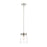 Z-Lite Callista 1 Light Mini Pendant in Polished Nickel/Clear - 3032MP-PN