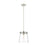 Z-Lite Callista 1 Light Pendant in Polished Nickel/Clear - 3032P10-PN