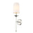 Z-Lite Emily 1 Light Wall Sconce, Off White