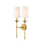 Z-Lite Emily 2 Light Wall Sconce, Off White