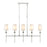 Z-Lite Emily 5 Light Chandelier, Off White