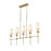 Z-Lite Emily 5 Light Chandelier, Off White