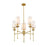 Z-Lite Emily 5 Light 28" Chandelier, Off White