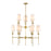 Z-Lite Emily 5 Light 28" Chandelier, Off White