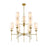 Z-Lite Emily 5 Light 28" Chandelier, Off White