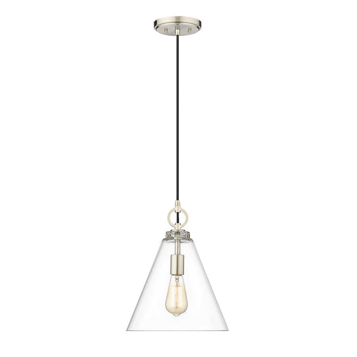 Z-Lite Harper 1 Light 11.5" Pendant, Clear