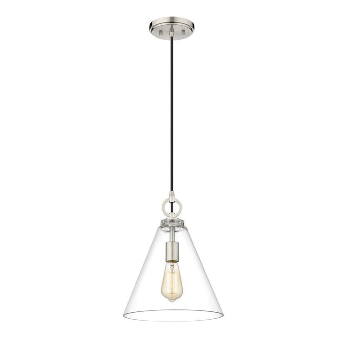 Z-Lite Harper 1 Light 11.5" Pendant, Clear