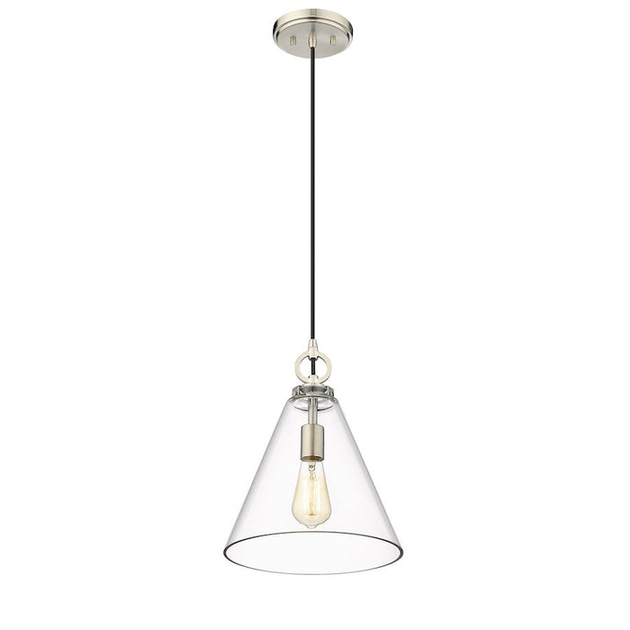 Z-Lite Harper 1 Light 11.5" Pendant, Clear