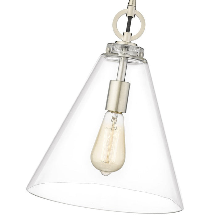 Z-Lite Harper 1 Light 11.5" Pendant, Clear