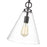 Z-Lite Harper 1 Light 11.5" Pendant, Clear