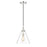 Z-Lite Harper 1 Light 11.5" Pendant, Polished Nickel/Clear - 3034P11-PN